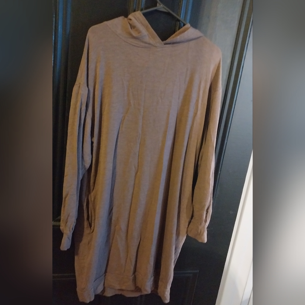 Brown Maxi A-Line Skirt for Casual Work